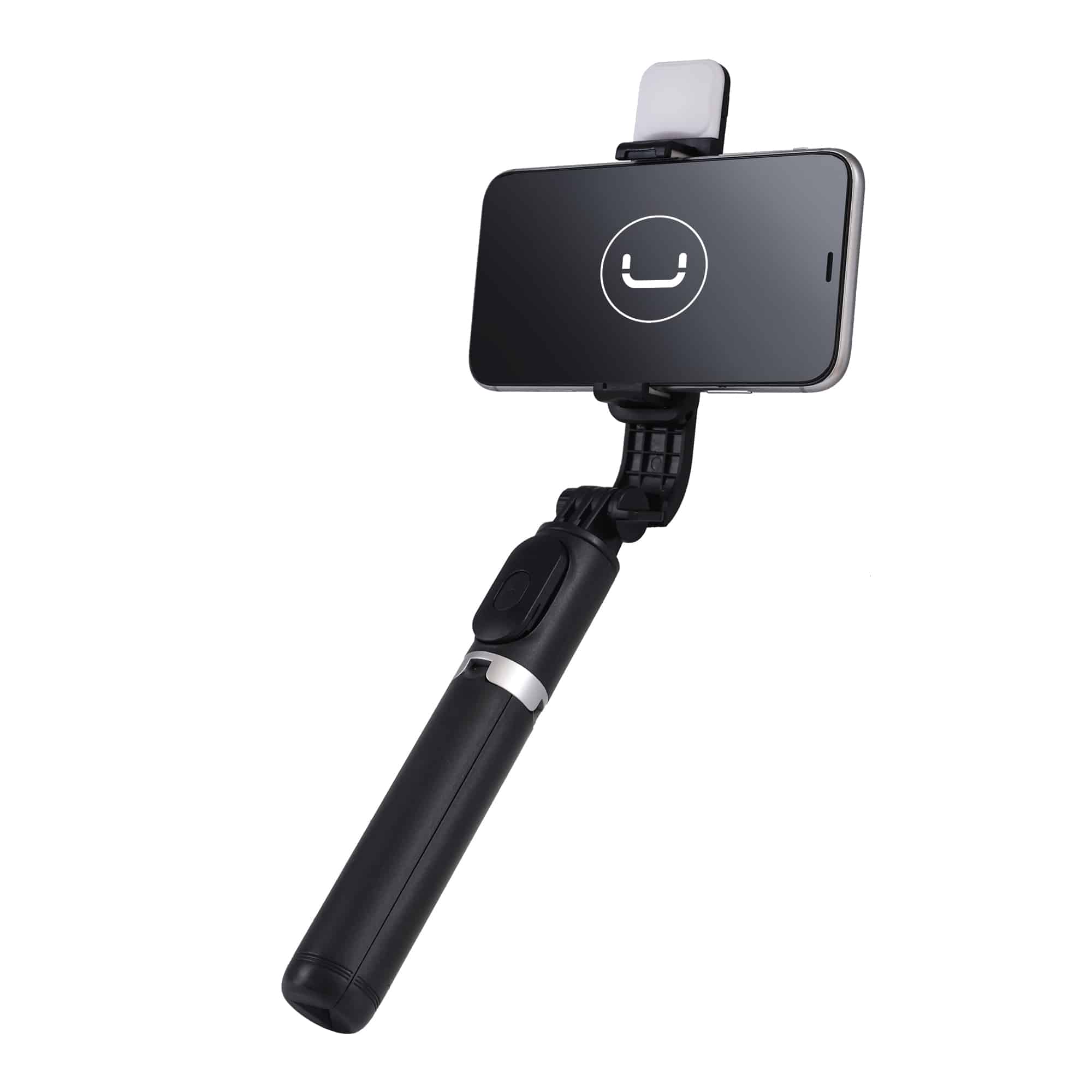 Unno Tekno PH1804BK Selfie Stick & Tripod Stand | Selfie Stick, Tripod, Wireless shutter, 360 degree, LED Light