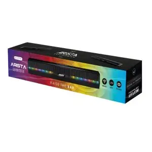 Unno Tekno SP9354BK Arista Sound Bar | Wireless, TWS, LED Lights, Super Bass