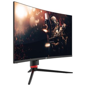 Checkpoint Flashpoint 375 31.5" Pro Curved Gaming Monitor | QHD 2560 x 1440p, 180Hz Refresh Rate, RGB, HDMI & Display Port, Adaptive Sync, 1ms Response Time