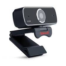 Redragon Fobos GW600 USB Streaming Webcam | 1280 x 720p, Built-in dual MEMS mic, 360-Degree Flexibility, USB 2.0, Plug & Play