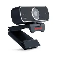 Redragon Fobos GW600 USB Streaming Webcam | 1280 x 720p, Built-in dual MEMS mic, 360-Degree Flexibility, USB 2.0, Plug & Play