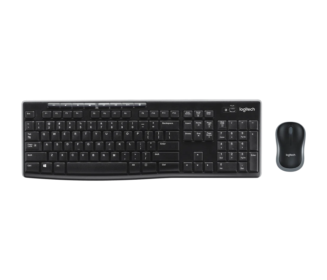 Logitech MK270 Wireless Keyboard & Mouse Combo | Spill Resistant, Adjustable, Batteries Included - Image 3