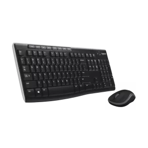 Logitech MK270 Wireless Keyboard & Mouse Combo | Spill Resistant, Adjustable, Batteries Included