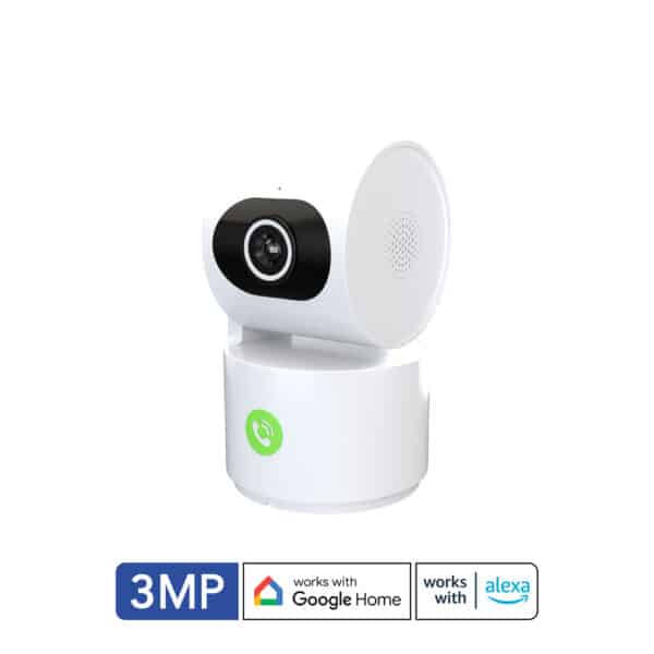 Unno Tekno CM1419WT CAM 9+ Smart Wifi Outdoor Camera | 3MP, Motion & Sound detection, Works with Google Home & Alexa - Image 6