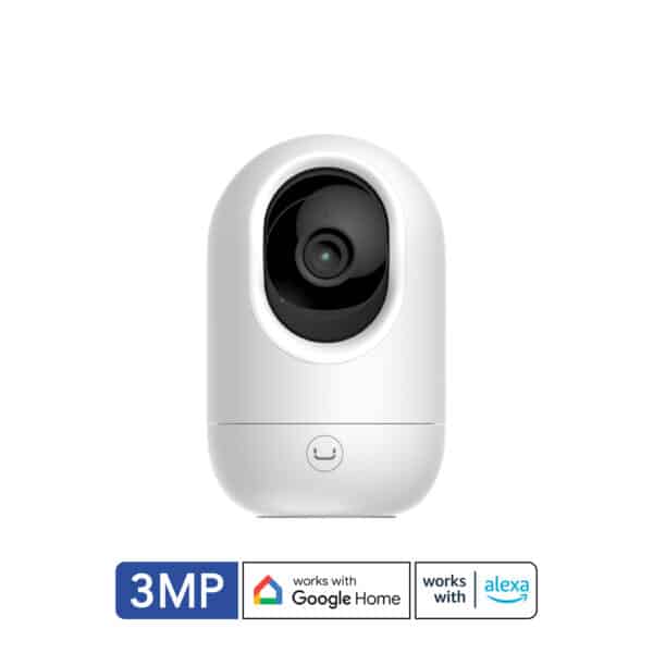 Unno Tekno CM1416WT CAM 6+ Smart Wifi Outdoor Camera | 3MP, Motion & Sound detection, Works with Google Home & Alexa - Image 3
