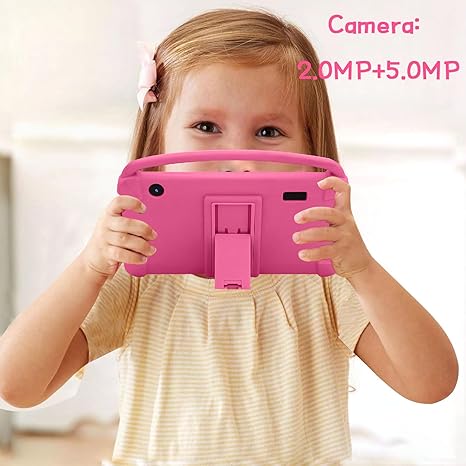 YQSavior Q1K 7" Kids Tablet (New) – Pink & Blue | 4GB + 32GB | Android 12 - Image 6