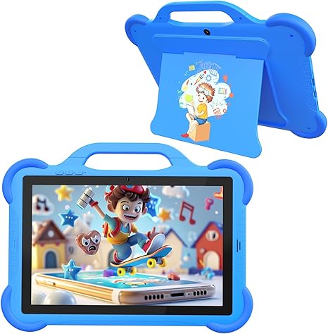 Cupeisi AT11K 10" Kids Tablet (New) – Pink & Blue | 4GB + 64GB | Android 13 - Image 2