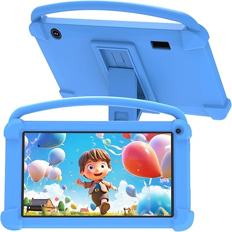 YQSavior Q1K 7" Kids Tablet (New) – Pink & Blue | 4GB + 32GB | Android 12 - Image 2
