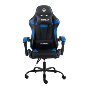 ArgomTech ARG-CH-9010BK Combat Ergo FX1 Gaming Chair | Office & Gaming Use, Adjustable Armrest, Adjustment Modes, Ergonomic Comfort, Customizable, Blue & Black