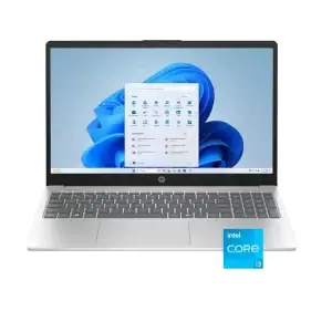 HP 15-fd0113dx 15.6" Laptop | 15.6″ HD LED Display, Intel Core i3-N305 Processor, 8GB DDR4 RAM, 128GB UFS