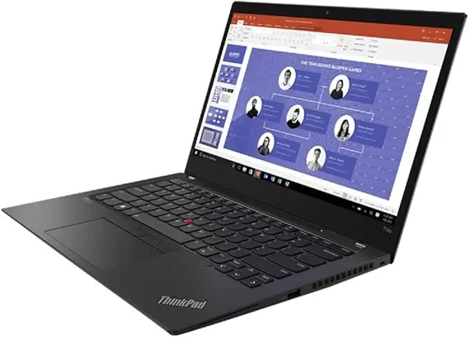 Lenovo ThinkPad T14s Gen 2 | 14" FHD Touch Display, Intel Core i5-1145G7U CPU, Intel Iris Xe Graphics, 16GB DDR4 RAM, 256GB SSD, HDMI, Windows 11 Pro, Black - Image 3