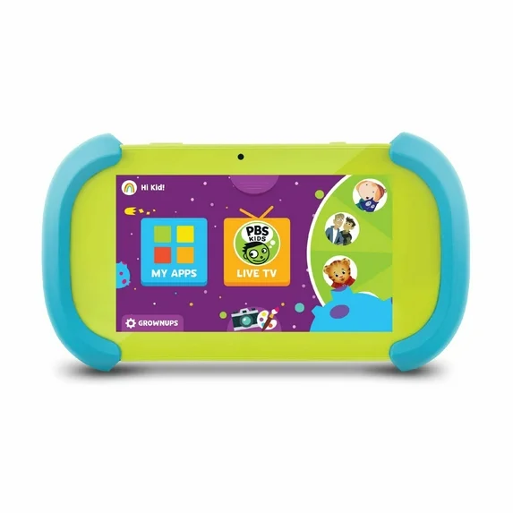 PBS KIDS Playtime Pad 2.0 – 7" HD Kid-Safe Tablet + Live TV