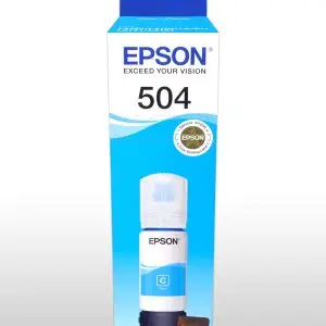 Epson T504 Cyan Ink Bottle T504220-AL | 70ml