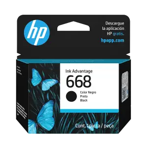 HP 668 Black Cartridge Ink