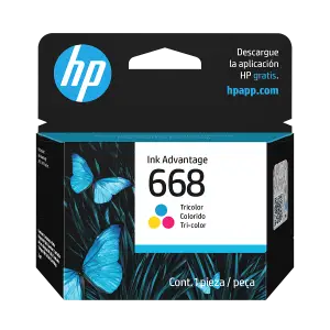 HP 668 Tri-Color Cartridge Ink