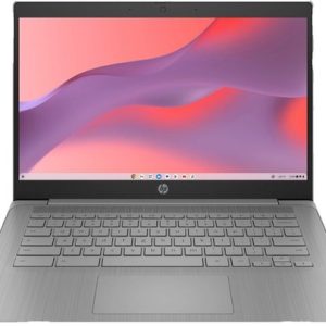 HP Chromebook 14a-nf0131wm | 14" HD Display, Intel N200 Processor, 4GB DDR5 RAM, 128 UFS Storage, Google Chrome OS