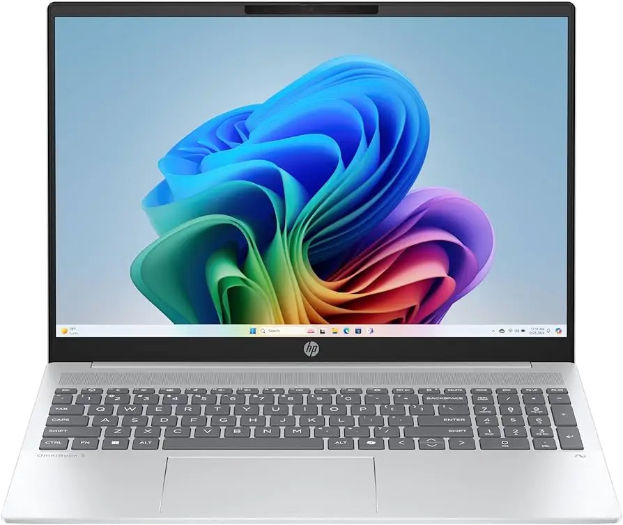 HP OmniBook 5 16-ag1070wm | AMD Ryzen AI 7 16" inch IPS anti-glare Integrated AMD Radeon 840M Graphics 16GB DDR5 512 GB PCIe NVMe M.2 SSD - Image 3
