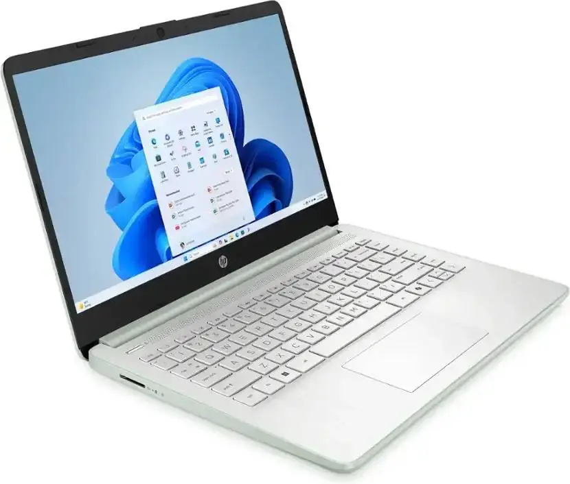 HP Laptop 14-dq6012dx | Intel N150 Processor 14" HD LED Display 128GB SSD UFS 4GB DDR5 RAM