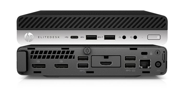 HP EliteDesk 800 G5 | Intel Core i5-9500T CPU @2.2GHz Intel UHD Graphics 630 16GB DDR4 RAM 256GB SSD Storage (NVMe) - Image 2