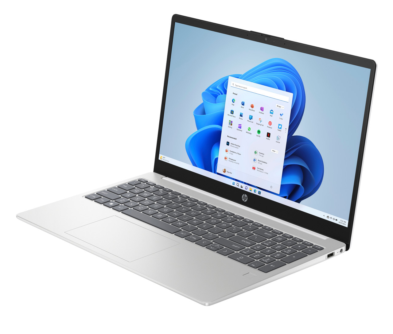 HP Laptop 15-fd001dx | Intel N100 Processor 15.6" HD LED Display 4GB RAM DDR4 128GB SSD Storage (UFS) Windows 11 Home S Mode - Image 2