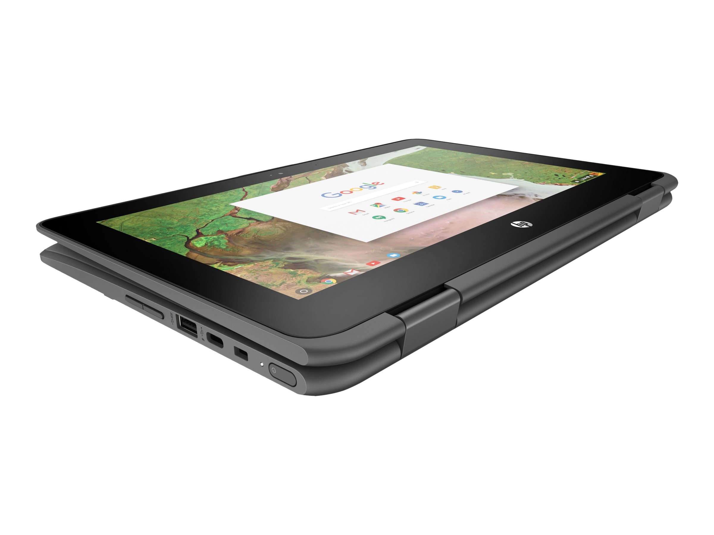 HP Chromebook x360 11 G1 EE | Intel Celeron N3350 @1.1GHz 11.6-inch HD Touch Display 4GB RAM 32GB eMMC Storage - Image 2