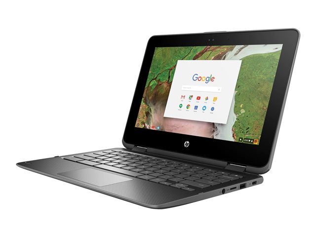 HP Chromebook x360 11 G1 EE | Intel Celeron N3350 @1.1GHz 11.6-inch HD Touch Display 4GB RAM 32GB eMMC Storage