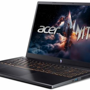 Acer Nitro V15 Gaming Laptop | Intel Core 5 210H, Intel Graphics, NVIDIA GeForce RTX 4050 (6GB), 15.6" FHD IPS 165GHz,  32GB DDR5 RAM 1TB SSD Storage