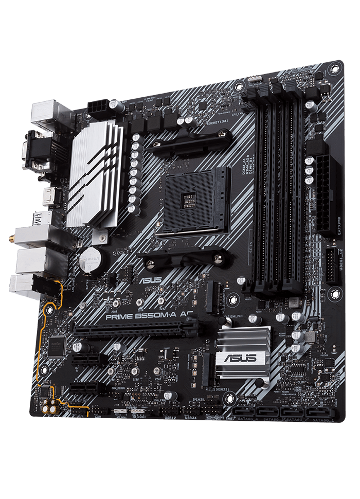 Custom Built Azza Spectre White | AMD Ryzen 5 5500 MSI NVIDIA RTX 3050 (8GB) 16GB DDR4 RAM (RGB T-Force) 512GB SSD Storage - Image 3